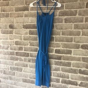 French Connection blue strappy dress